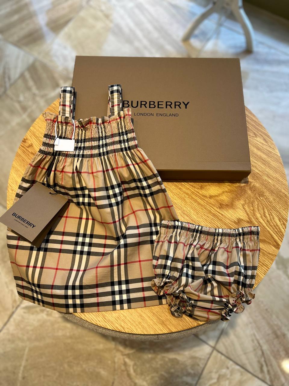 CONJUNTO BABY BURBERRY