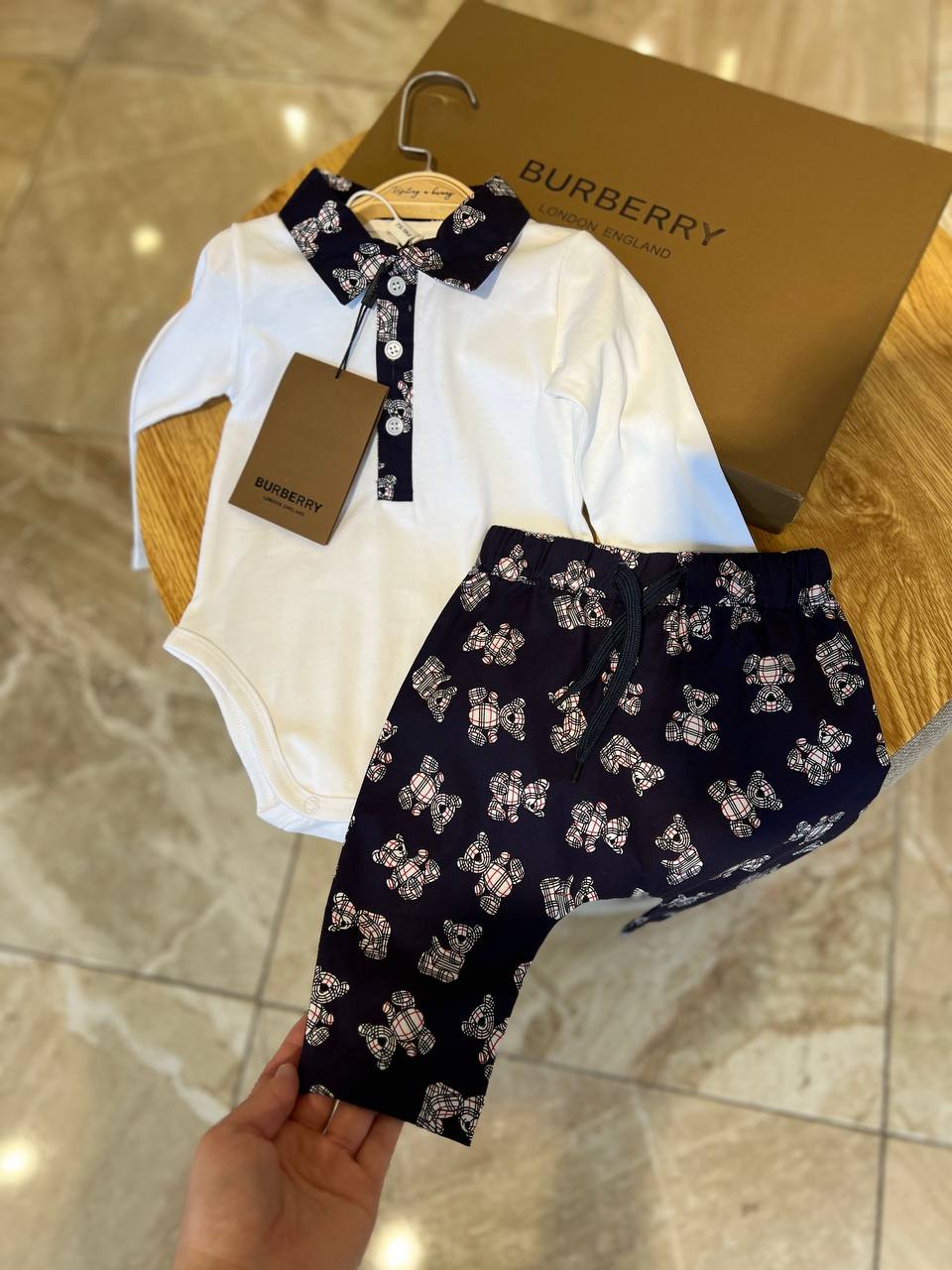 CONJUNTO BABY BURBERRY