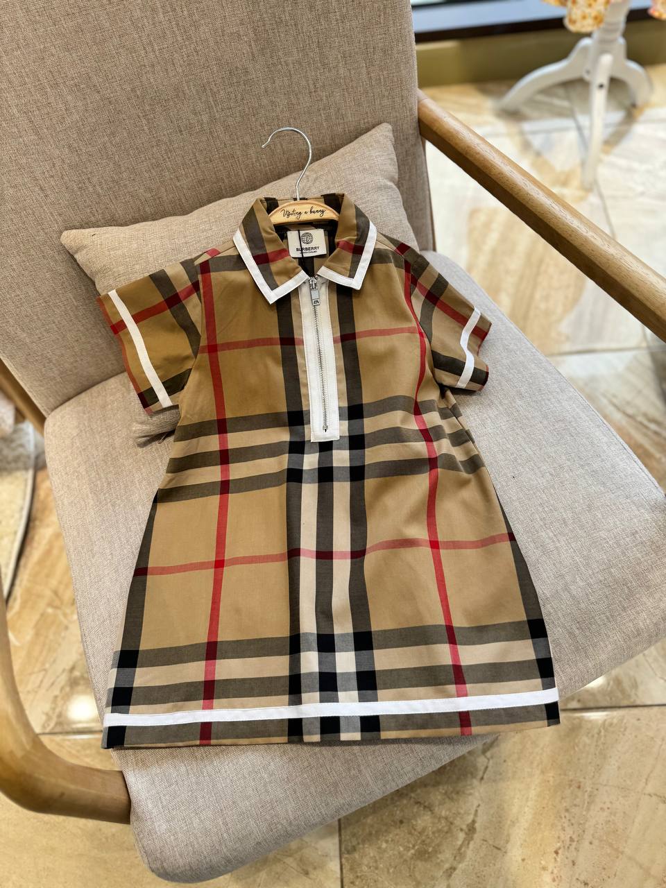 VESTIDO INFANTIL BURBERRY