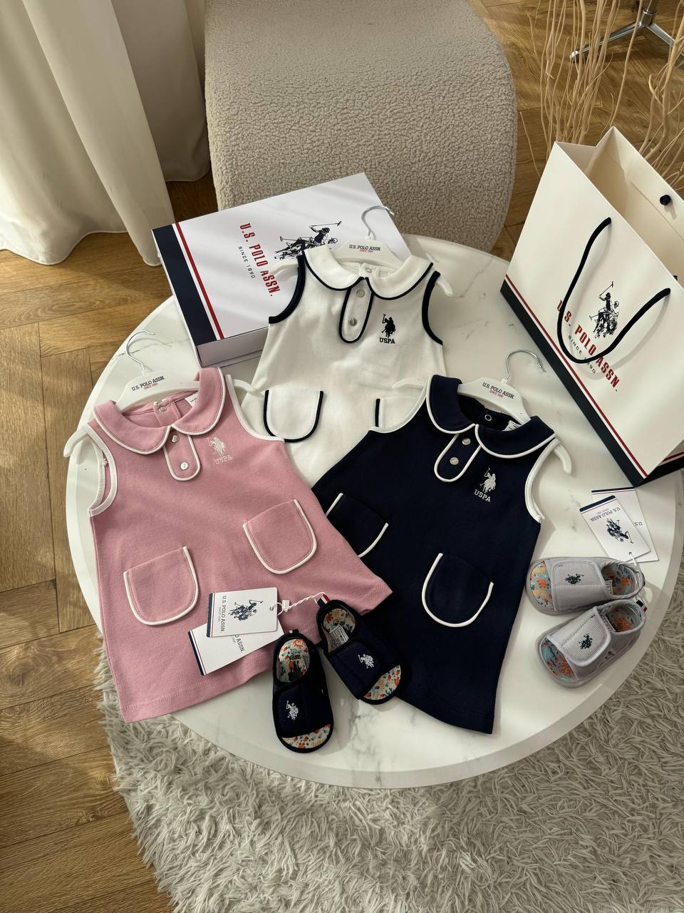 VESTIDO INFANTIL POLO USPA