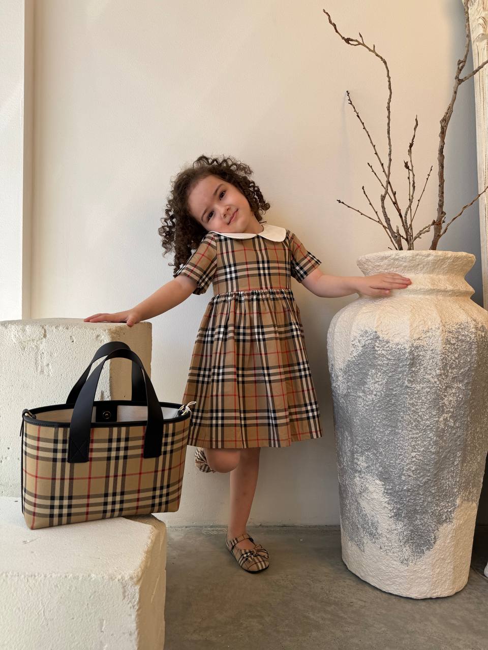 VESTIDO INFANTIL BURBERRY